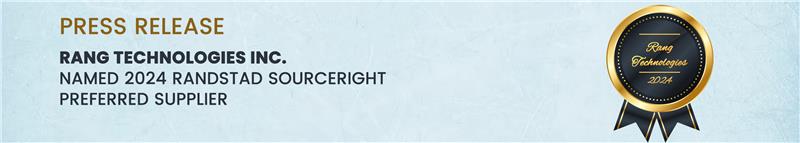 Rang Technologies Inc. Named 2024 Randstad Sourceright Preferred Supplier